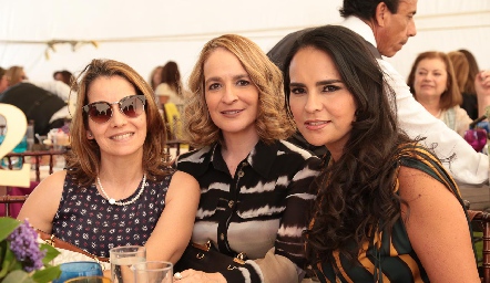  Cristina Ruiz, Claudia Carpizo y Marily Espinosa.
