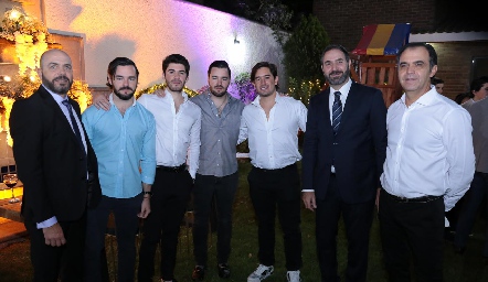  Jeppo, Luis Alberto, Héctor y Luis Antonio Mahbub, Fernando Abud, Luis y Héctor Mahbub.
