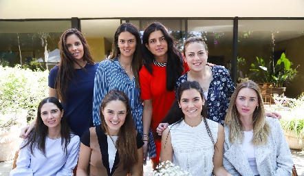  Daniela de la Fuente, Melissa Ruiz, Fer Gómez, María José Foyo, Marina Jourdain, Ana Pao Rangel, Ale Maurer y Daniela Borbolla.