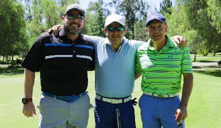  Héctor Morales, Ariel Álvarez y Jaime Díaz Infante.