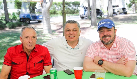  Jaime Díaz Infante, Ariel Álvarez y Héctor Morales.