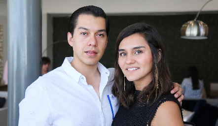  Carlos García y Bárbara Paredes.