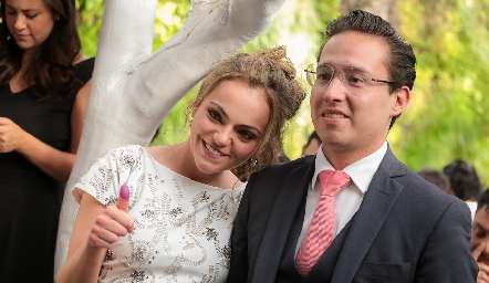  Gaby Foyo Torres y José Luis Martínez ya son esposos.