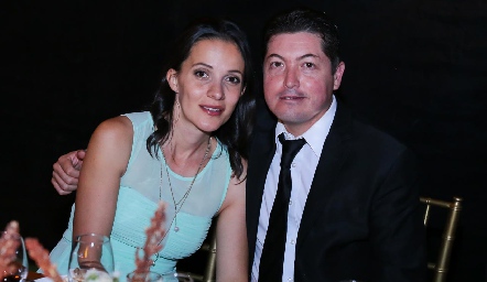 Patricia Salazar y Carlos Fernández.