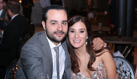  Sergio Madrigal y María Nelly Domínguez.