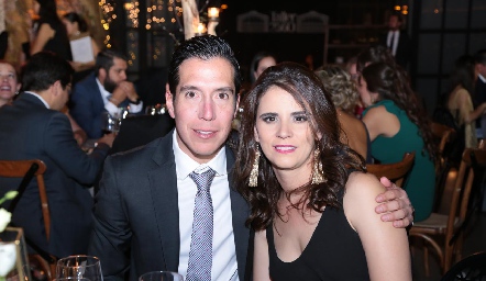  Sergio García y Fernanda Zárate.