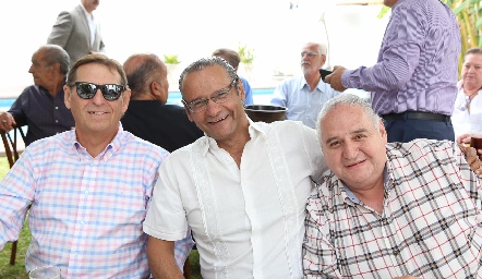  Carlos Abella, Carlos González y Rafael González.