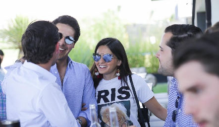 Mauricio Tobías y Adriana Olmos.
