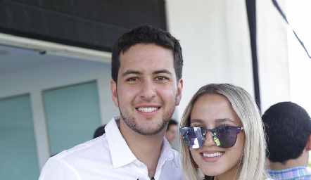  David Dauajare y Francesca.