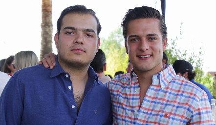 Mauricio Scheckaibán y Rodrigo Díaz de León.