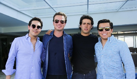  Mauricio Tobías, Francisco Villanueva, Gabriel Torres y Lisandro Bravo.