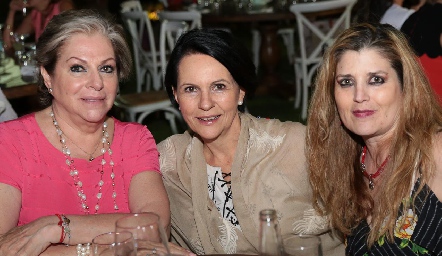  Clara Elena Montiel, Cecilia Jiménez y Silvia Foyo.