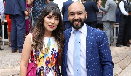  María José Treviño y Alejandro del Castillo.