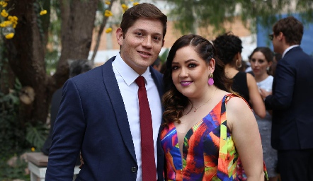  Jonathan Cisneros y Gabriela Romano.