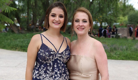 Pau Dibildox y Rocío Gómez.