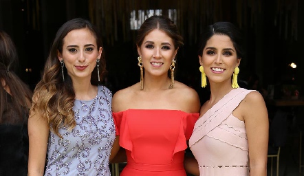  Sofía Prieto, Ale Puente y Daniela González.