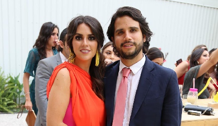  Vicky Álvarez y Rodrigo Mercado.