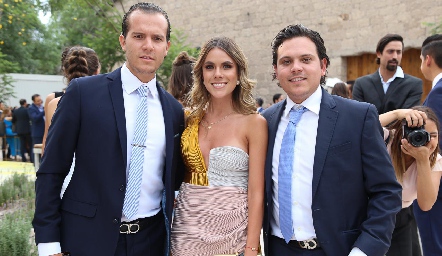  Juan Fer Rojas, Jocelyn Córdova  y Jorge Naya.