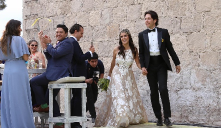  Claudia Antunes y Mauricio Dibildox.