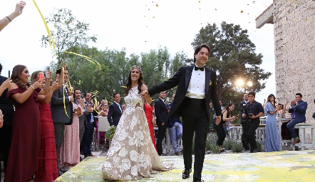  Claudia Antunes y Mauricio Dibildox.