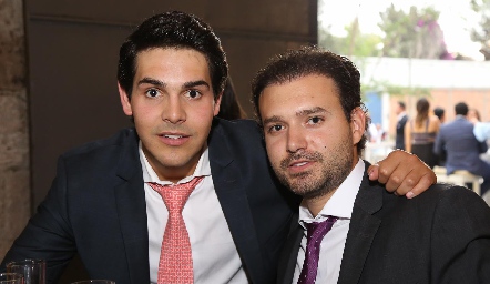  Mauricio Tobías y Diego De Luna.