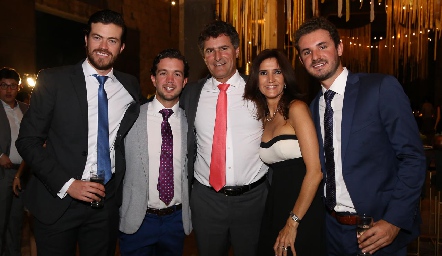  Roberto Lozano, Daniel Granados, Jorge Gómez, María Dolores Hernández y Jorge Gómez.