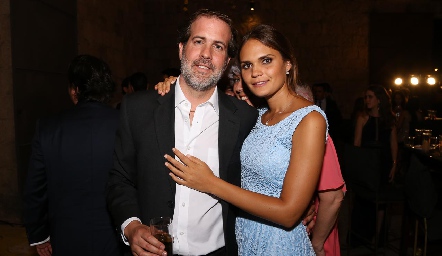  Herbert Trampe y Miriam García.