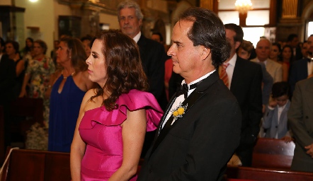  Claudia Castro de la Maza y Raúl Antunes.