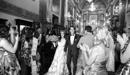  Claudia Antunes y Mauricio Dibildox ya son esposos.