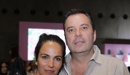  Malena Villasuso y David Lozano.