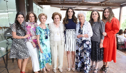  Cristina Lorca, Laura Álvarez, Laura Muñiz, Consuelo Santos, Andrea Lorca, Coco Alonso, Adriana González y Priscila Gordoa.