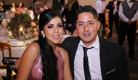  Brianda Álvarez y Jair Villarreal.