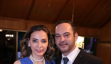  Los padrinos, Beatriz Blanco y Ricardo Ávila.