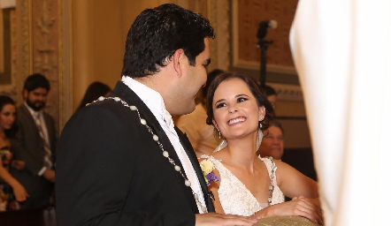  Rodrigo Poumian y Ana Paty Meade ya son esposos.