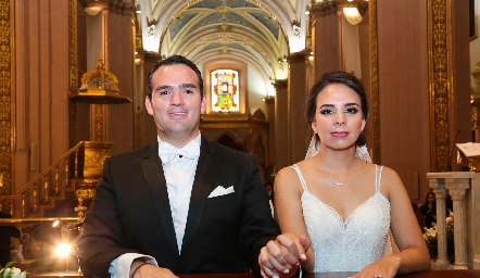  Luis Alejandro Leal y Edlin Rodríguez, ya son esposos.