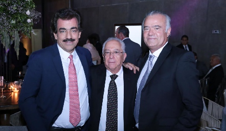  Gabriel Torres Corzo, Vicente Rentería y Manolo Lorca.