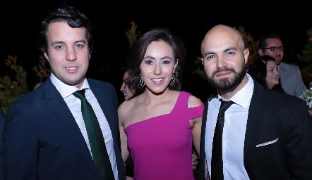  Javier Sánchez, Mirodi Barral y Felipe González.