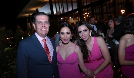  Jaime Montiel, Fernanda Garza y Andrea Sánchez.