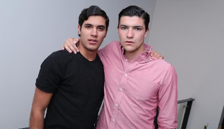 Andrés Quintero y José Madrigal.