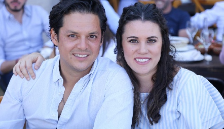  Rodrigo García y Sofía Villar.