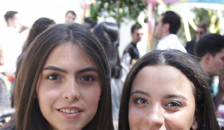  Sofía Huerta y Paulina Zamora.