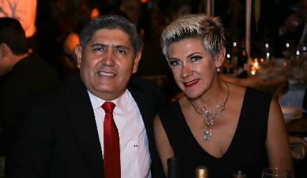 Sergio Ambriz y Margarita Padilla.