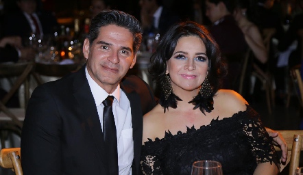 Manuel Rodríguez y Claudia Guerra.