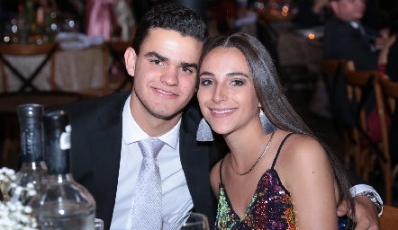  Aldo Pizzuto y Ana Gaby Villalba.