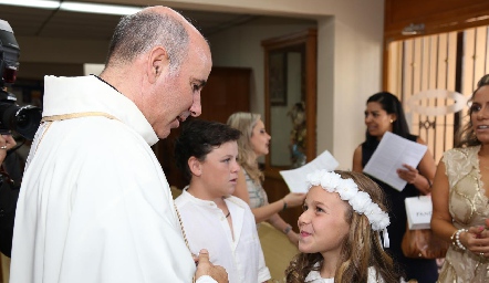 Primera Comunión de Michelle Heinze.