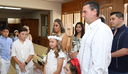 Primera Comunión de Michelle Heinze.