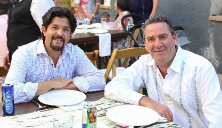  Marcelo Lozano y Emilio Heinze.