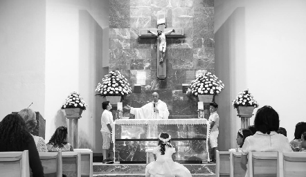 Primera Comunión de Michelle Heinze.