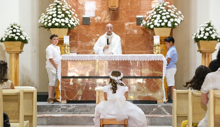 Primera Comunión de Michelle Heinze.