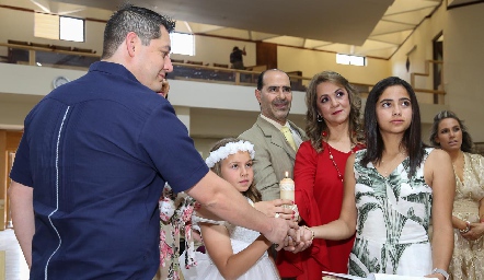 Primera Comunión de Michelle Heinze.